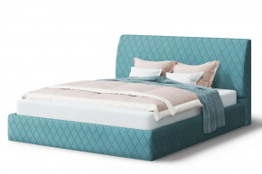 Кровать Хилтон, 2000*1400 мм, бирюзовый в Югорске - yugorsk.mebel-tymen.ru | фото