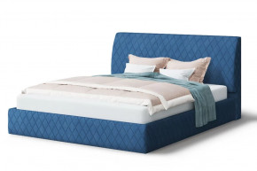 Кровать Хилтон, 2000*1600 мм, синий в Югорске - yugorsk.mebel-tymen.ru | фото