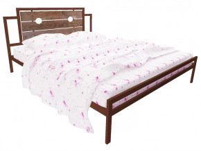 Кровать Инесса коричневая в Югорске - yugorsk.mebel-tymen.ru | фото