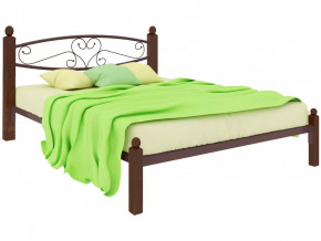 Кровать Каролина Lux коричневая в Югорске - yugorsk.mebel-tymen.ru | фото