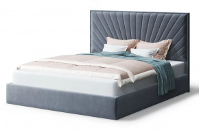 Кровать Леона, 2000*1400 мм, серый в Югорске - yugorsk.mebel-tymen.ru | фото