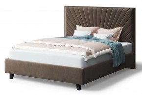 Кровать Леона, 2000*1600 мм, коричневый в Югорске - yugorsk.mebel-tymen.ru | фото