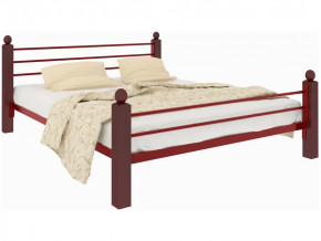 Кровать Милана Lux Plus красная в Югорске - yugorsk.mebel-tymen.ru | фото