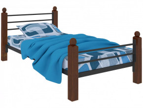 Кровать Милана мини Lux Plus чёрная в Югорске - yugorsk.mebel-tymen.ru | фото