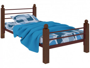 Кровать Милана мини Lux Plus коричневая в Югорске - yugorsk.mebel-tymen.ru | фото