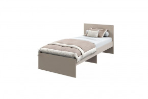 Кровать "МОНА" 2000* 900мм, (без матраса), ЛДСП кашемир (ламели) в Югорске - yugorsk.mebel-tymen.ru | фото