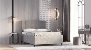 Кровать Оливия 1400 Серый в Югорске - yugorsk.mebel-tymen.ru | фото