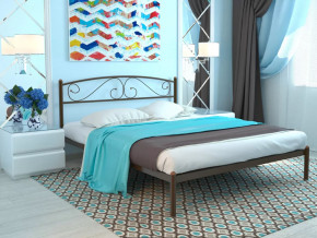 Кровать Вероника коричневая в Югорске - yugorsk.mebel-tymen.ru | фото