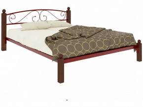 Кровать Вероника Lux красная в Югорске - yugorsk.mebel-tymen.ru | фото