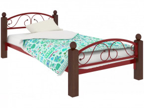 Кровать Вероника Мини Lux Plus красная в Югорске - yugorsk.mebel-tymen.ru | фото