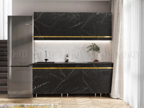 Кухня Милена 2,0м (Мрамор Блэк софт (Антарес)) в Югорске - yugorsk.mebel-tymen.ru | фото