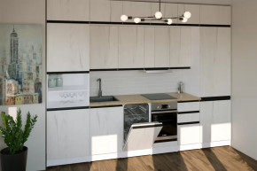 Кухонный гарнитур Амели люкс 3000 мм в Югорске - yugorsk.mebel-tymen.ru | фото