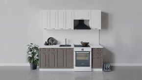 Кухонный гарнитур «Бьянка» длиной 220 см в Югорске - yugorsk.mebel-tymen.ru | фото