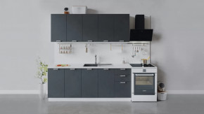 Кухонный гарнитур «Гранита» длиной 200 см в Югорске - yugorsk.mebel-tymen.ru | фото