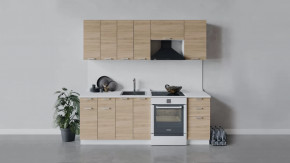 Кухонный гарнитур «Гранита» длиной 220 см в Югорске - yugorsk.mebel-tymen.ru | фото