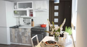 Кухонный гарнитур Инна экстра 1700 мм в Югорске - yugorsk.mebel-tymen.ru | фото