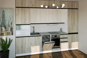 Кухонный гарнитур Паола люкс 3000 мм в Югорске - yugorsk.mebel-tymen.ru | фото