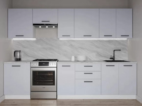 Кухонный гарнитур Смоки-3000 МДФ столешница 38 мм в Югорске - yugorsk.mebel-tymen.ru | фото