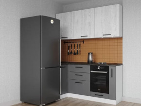 Кухонный гарнитур угловой Санторини-1000х1800 МДФ столешница 26 мм в Югорске - yugorsk.mebel-tymen.ru | фото