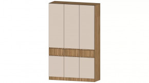 Ленора Шкаф 3х ств. Дуб вотан/Кашемир в Югорске - yugorsk.mebel-tymen.ru | фото