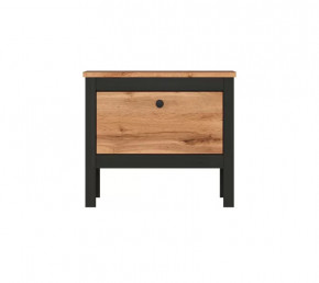 LOFT тумба KOM1K/55 (Дуб вотан/Черный) в Югорске - yugorsk.mebel-tymen.ru | фото