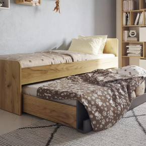 Лойс 80 Кровать со спинкой в Югорске - yugorsk.mebel-tymen.ru | фото