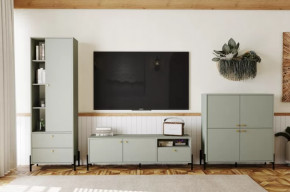 Модульная гостиная Нуар в Югорске - yugorsk.mebel-tymen.ru | фото