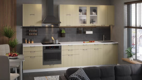 Модульная кухня «Кимберли» Белый, Крем в Югорске - yugorsk.mebel-tymen.ru | фото