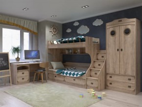 Модульная подростковая Мираж-1 Дуб баррик в Югорске - yugorsk.mebel-tymen.ru | фото