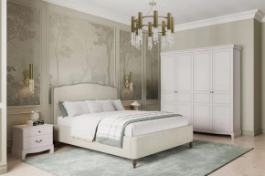 Модульная спальня Лорето Персидский жемчуг/Лак Льняной в Югорске - yugorsk.mebel-tymen.ru | фото