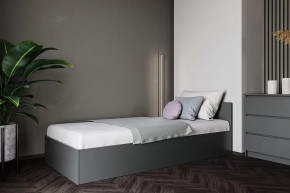 МОРИ КРМ 900.1/1 Кровать (сп/м 900*2000мм), ЛДСП Графит МП (НАСТИЛЫ) в Югорске - yugorsk.mebel-tymen.ru | фото