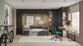 Набор детской мебели «Порто» №2 Яблоня Беллуно, Графит софт в Югорске - yugorsk.mebel-tymen.ru | фото