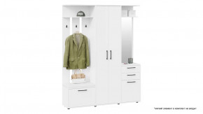 Набор мебели для прихожей «Витра» Тип 2 Белый Ясень в Югорске - yugorsk.mebel-tymen.ru | фото