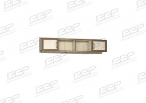 Надстройка с дверцами МС Верона для молодежи ЛДСП в Югорске - yugorsk.mebel-tymen.ru | фото