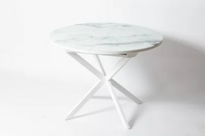 Обеденный стол Стайл 32 Мрамор Приск в Югорске - yugorsk.mebel-tymen.ru | фото