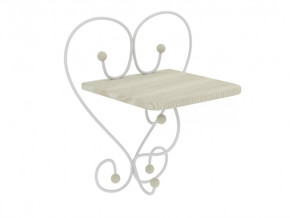 Полка настенная Милсон белая в Югорске - yugorsk.mebel-tymen.ru | фото