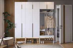 Прихожая Баско К10 белое дерево в Югорске - yugorsk.mebel-tymen.ru | фото