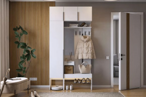 Прихожая Баско К4 белое дерево в Югорске - yugorsk.mebel-tymen.ru | фото