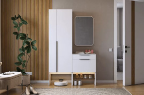 Прихожая Баско К8 белое дерево в Югорске - yugorsk.mebel-tymen.ru | фото