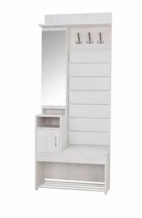 Прихожая Ольга-Милк 1 в Югорске - yugorsk.mebel-tymen.ru | фото