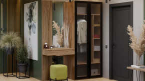 Прихожая «Порто» № 6 Яблоня Беллуно, Графит софт в Югорске - yugorsk.mebel-tymen.ru | фото