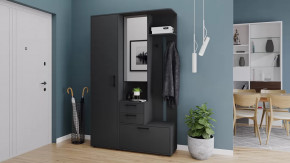 Прихожая «Витра» №5 Антрацит в Югорске - yugorsk.mebel-tymen.ru | фото