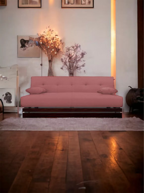 Прямой диван манго 1 Савана Даймроуз/Планки орех в Югорске - yugorsk.mebel-tymen.ru | фото