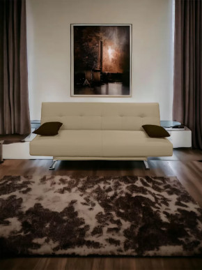 Прямой диван манго 2 Нео Латте/Подушки Нео Шоколад в Югорске - yugorsk.mebel-tymen.ru | фото