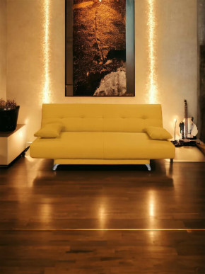 Прямой диван манго 2 Савана Елоу в Югорске - yugorsk.mebel-tymen.ru | фото