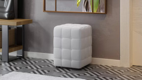 Пуф «Аристо» к/з Гольф белый в Югорске - yugorsk.mebel-tymen.ru | фото