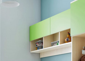 Секция навесная "Киви" №6 в Югорске - yugorsk.mebel-tymen.ru | фото