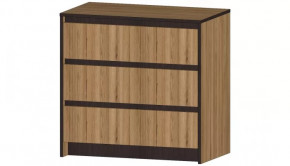 Серия Бостон Комод 3 ящика дуб вотан в Югорске - yugorsk.mebel-tymen.ru | фото