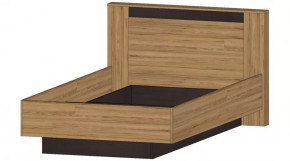 Серия Бостон Кровать 1200 дуб вотан в Югорске - yugorsk.mebel-tymen.ru | фото