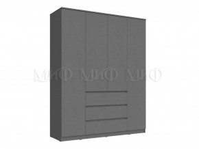 Шкаф 1600 Челси Графит в Югорске - yugorsk.mebel-tymen.ru | фото